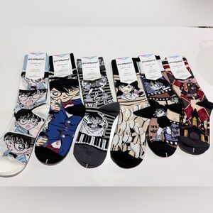 Kids Character Print Socks Set - Multi-Color